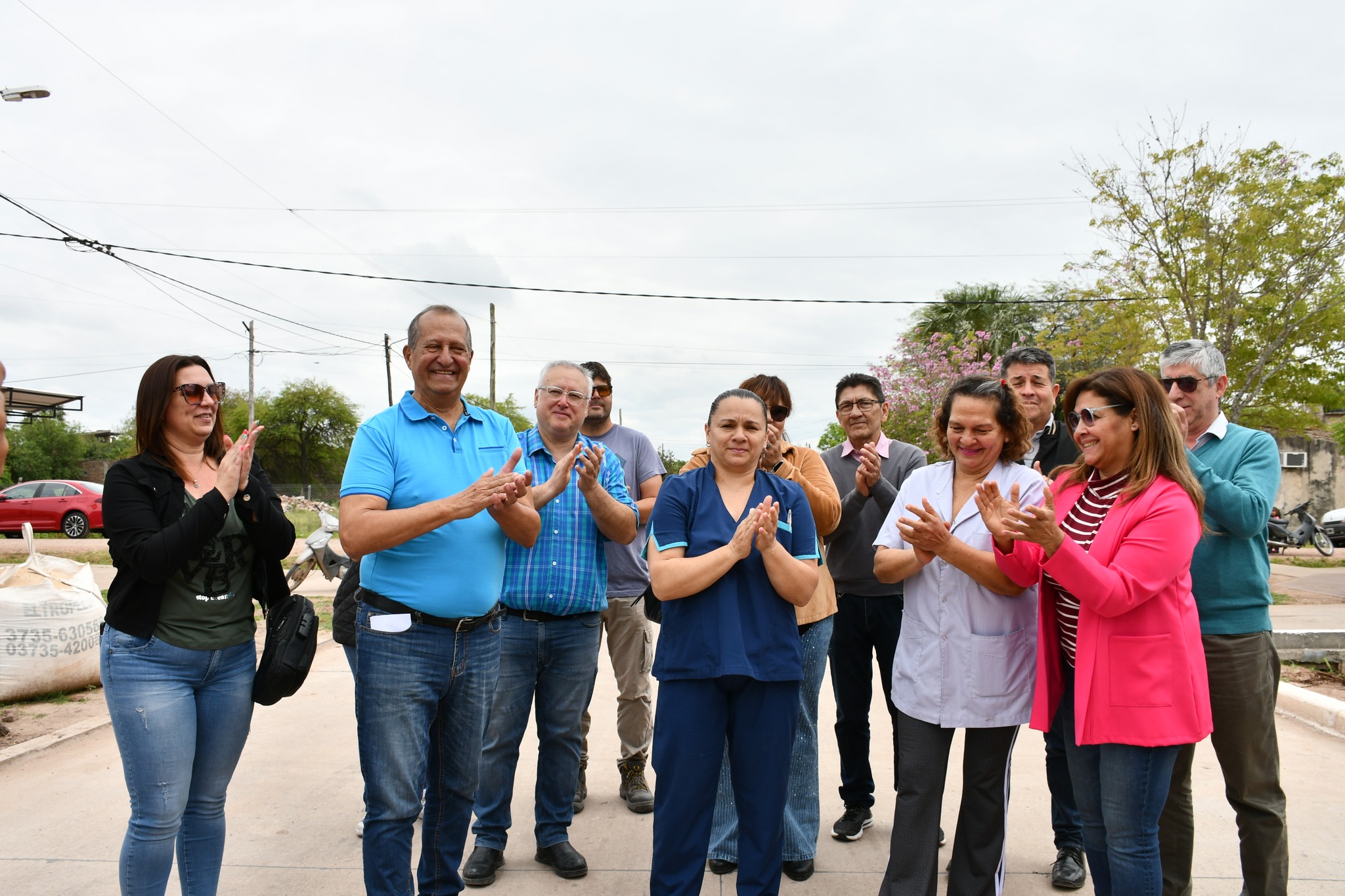 VILLA ANGELA INAUGURÓ TRES NUEVAS CUADRAS DE PAVIMENTO SOBRE CALLE TUCUMÁN