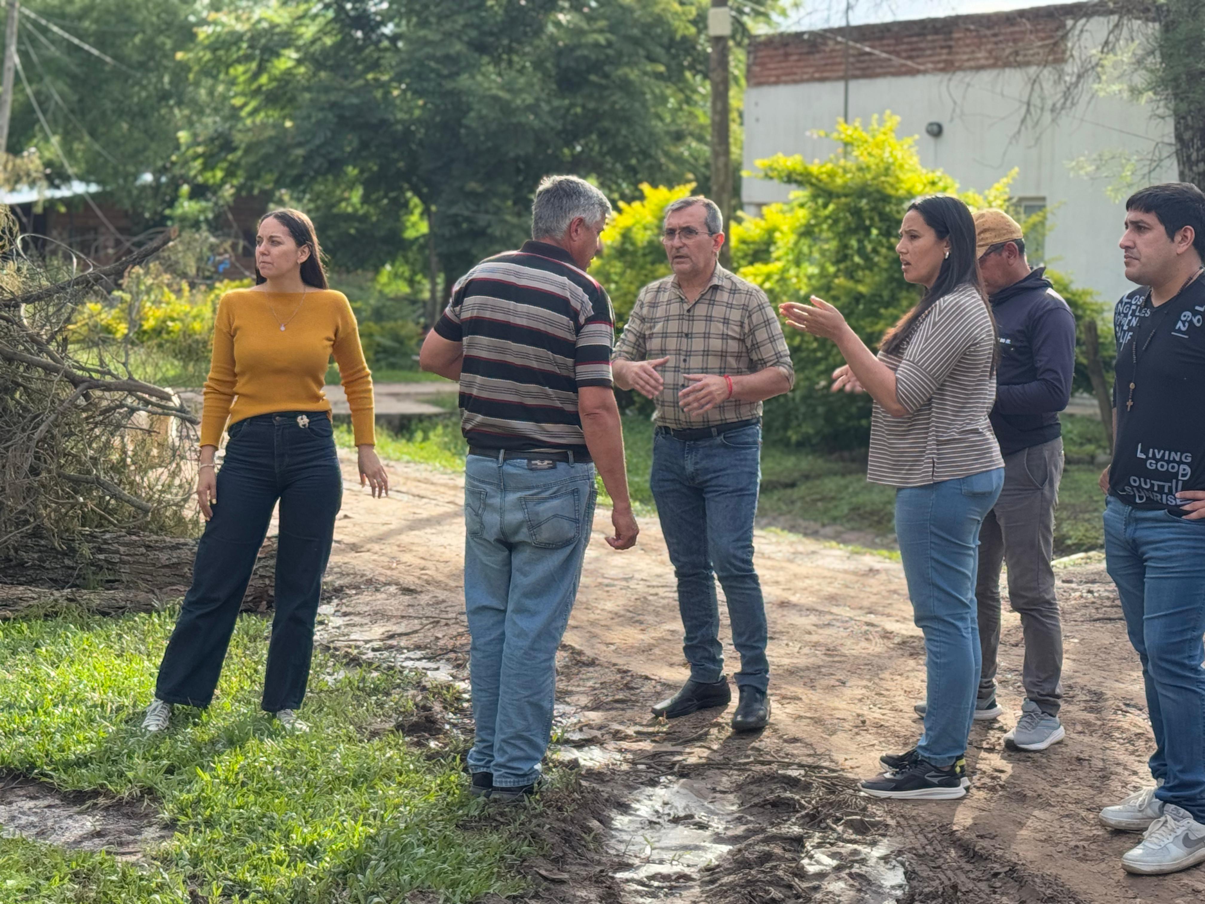 *DESARROLLO HUMANO INTENSIFICA LA ASISTENCIA EN COLONIA BENÍTEZ Y EN EL SUDOESTE, TRAS EL TEMPORAL PASADO*