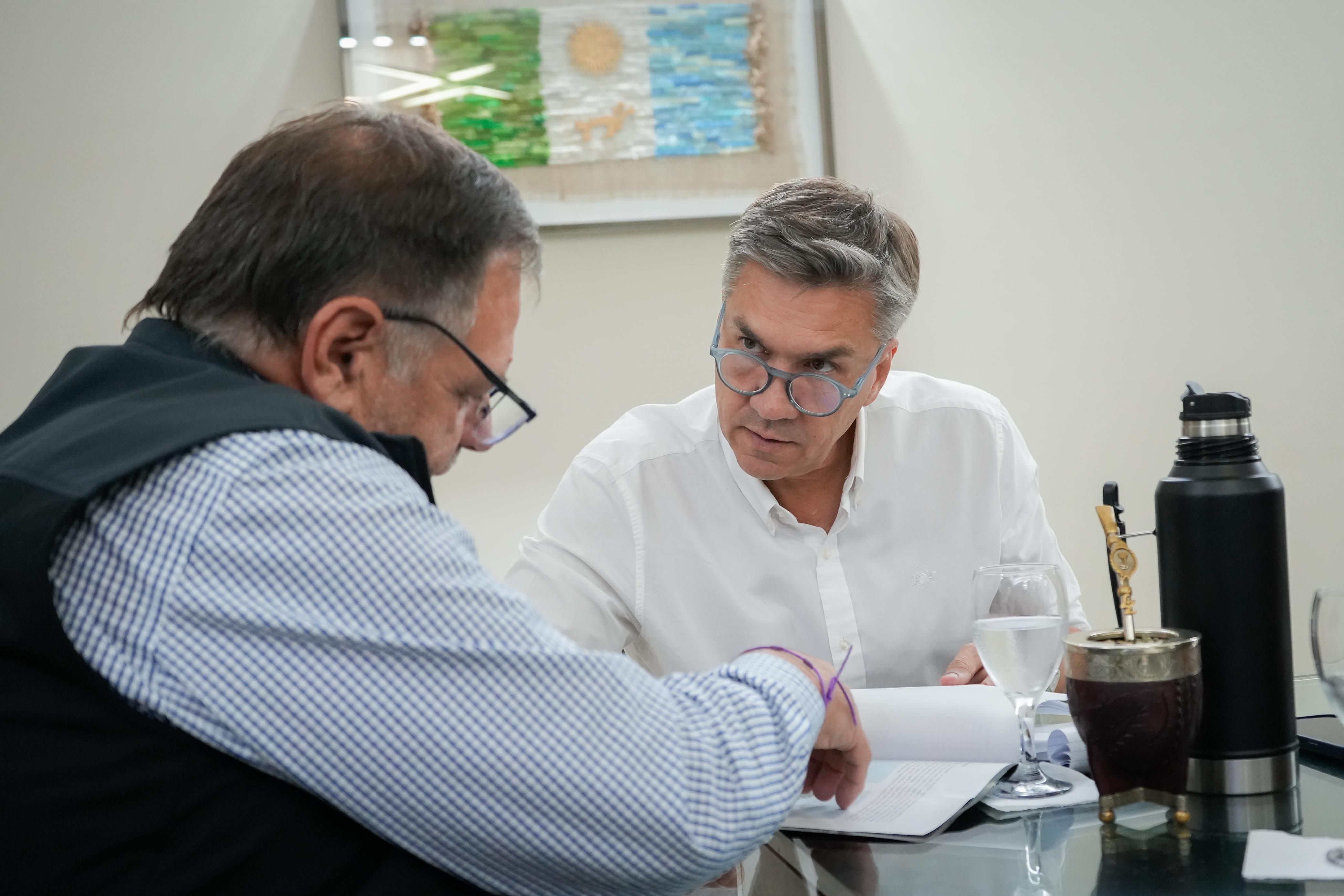 ZDERO AVANZA CON INTENDENTES EN UNA AGENDA DE TRABAJO CONJUNTO