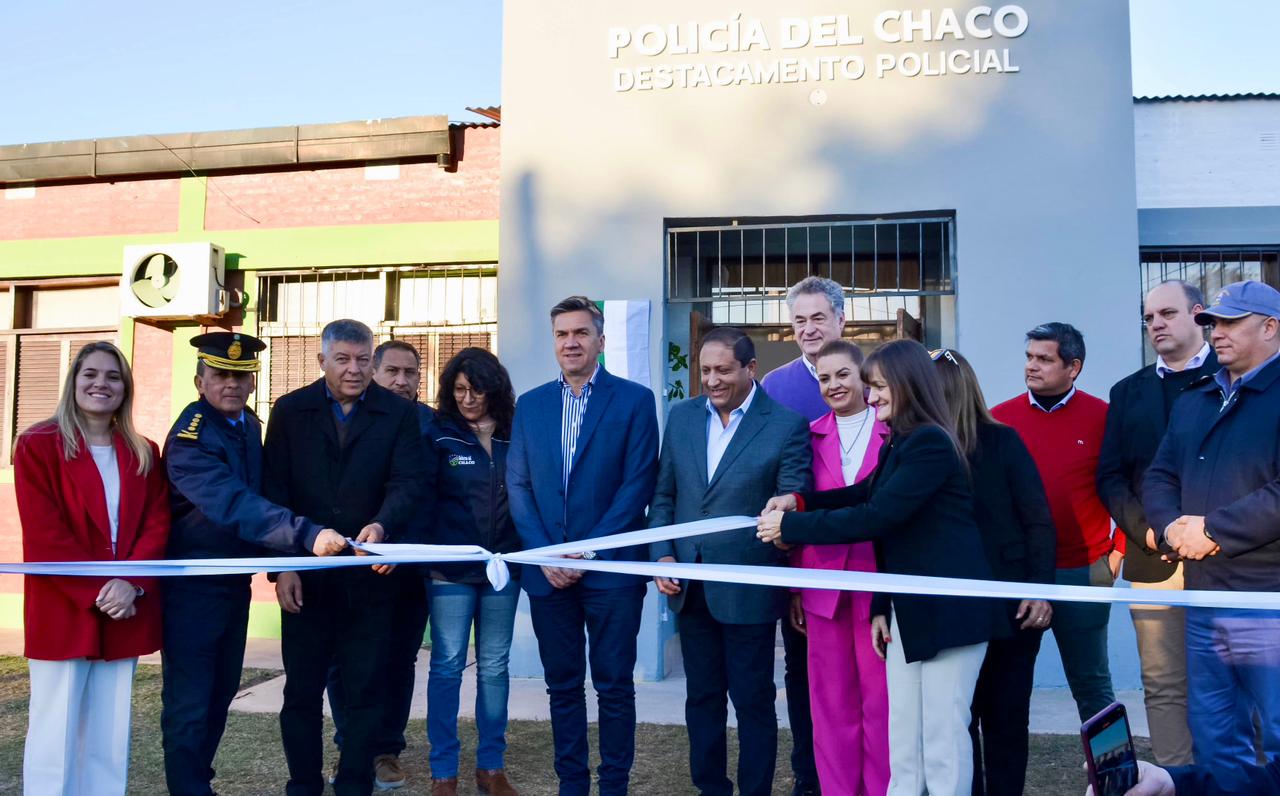 PAMPA DEL INDIO CELEBRÓ SUS 77 AÑOS CON NUEVAS OBRAS PARA LA COMUNIDAD