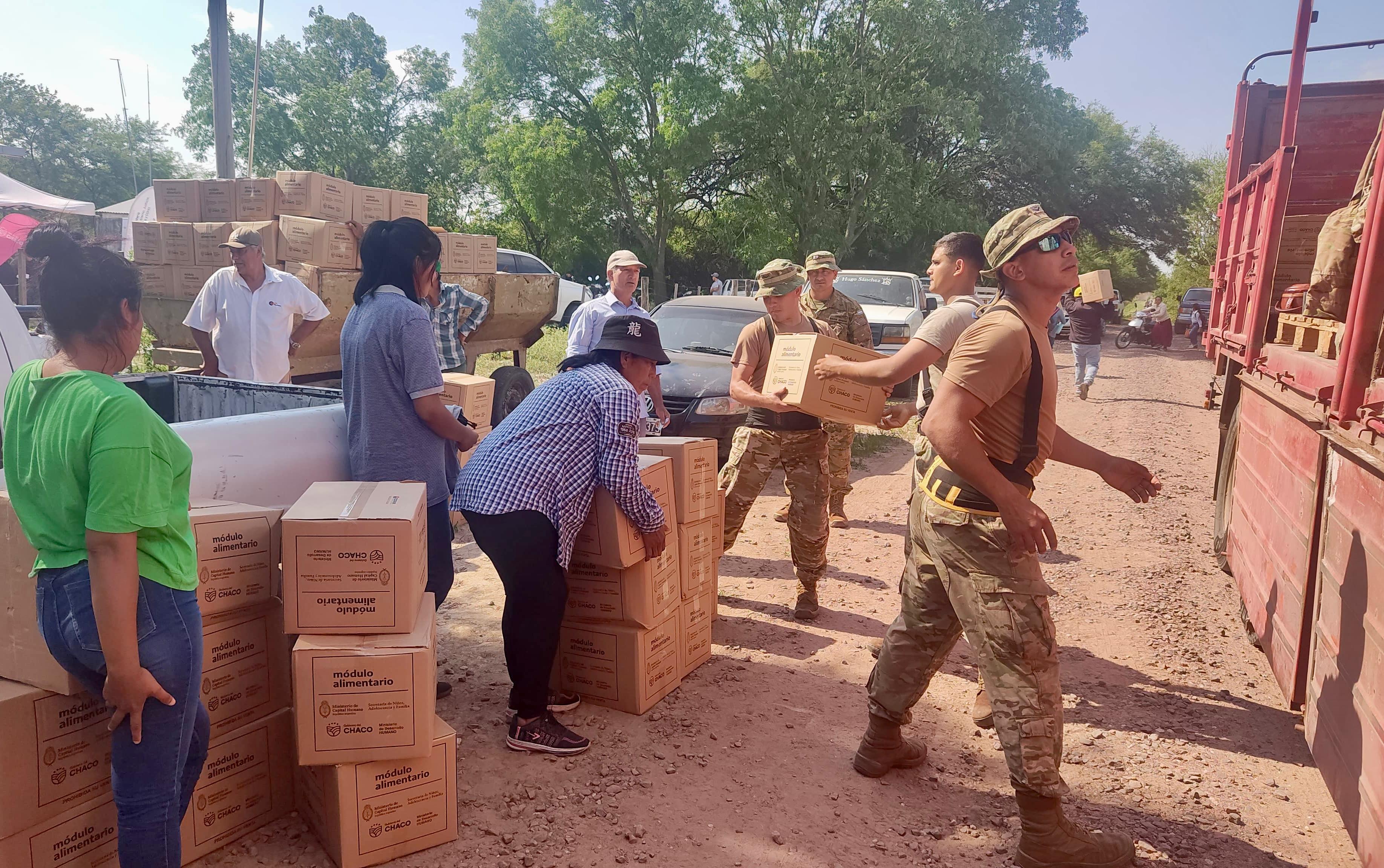 PARAJE 10 DE MAYO: COMENZÓ HOY EL OPERATIVO INTERFLUVIO CHAQUEÑO N°125 PARA LLEVAR ASISTENCIA A FAMILIAS DE DIFERENTES PARAJES DE EL IMPENETRABLE