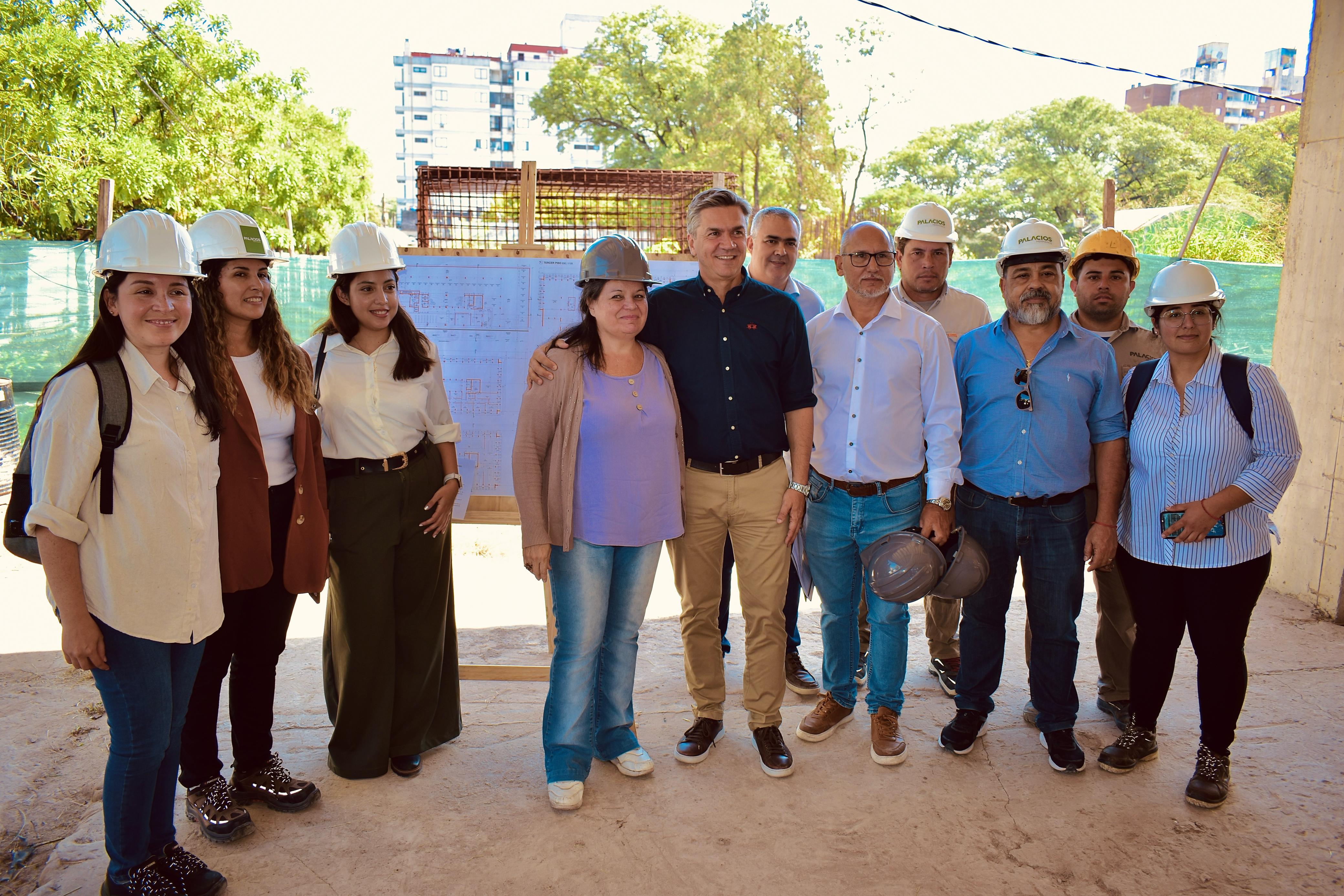 *EL GOBERNADOR ZDERO ANUNCIÓ LA REACTIVACIÓN DE LA OBRA DEL NUEVO EDIFICIO DEL INSSSEP*