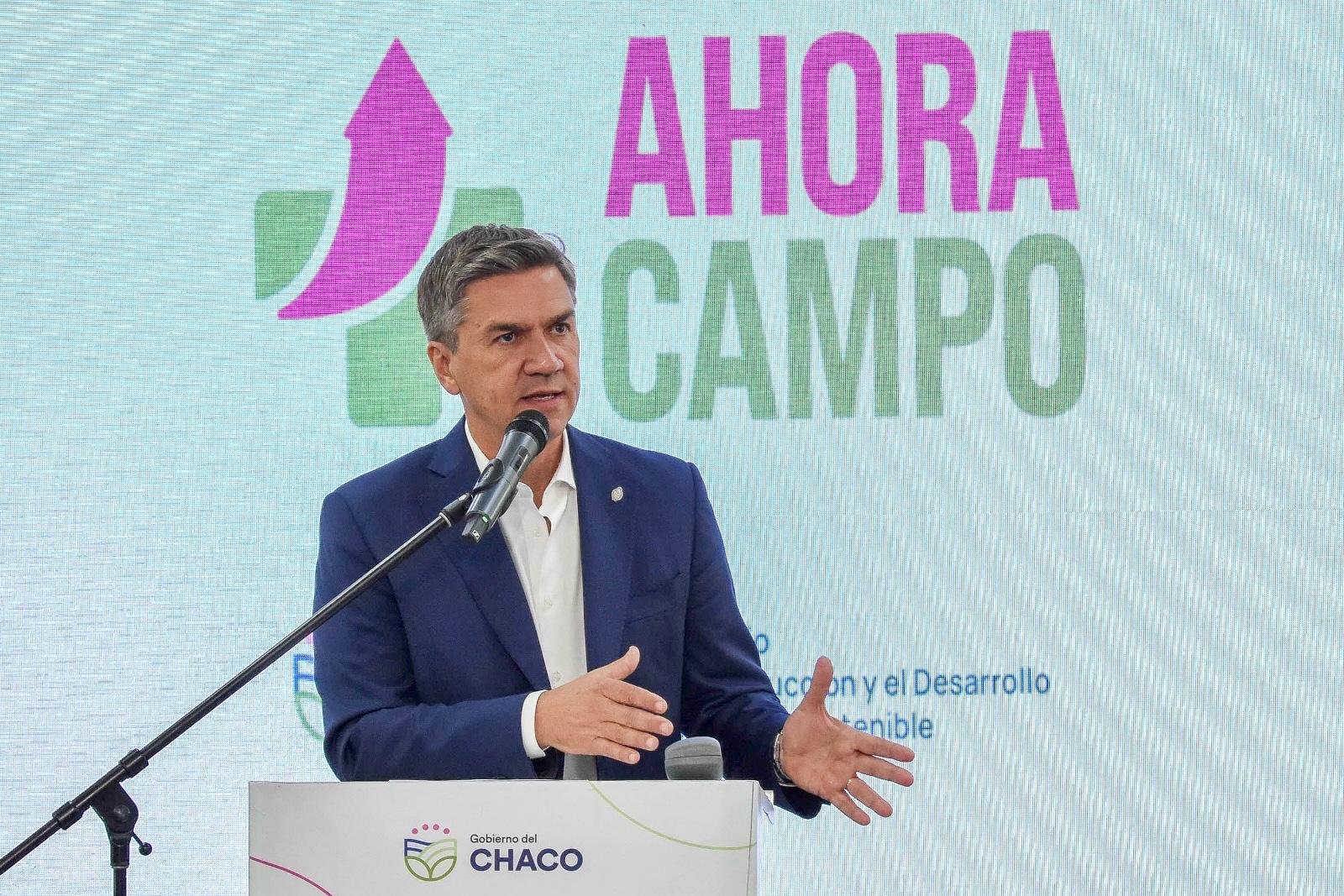*EL GOBIERNO DEL CHACO LANZÓ EL PROGRAMA “AHORA + CAMPO”*