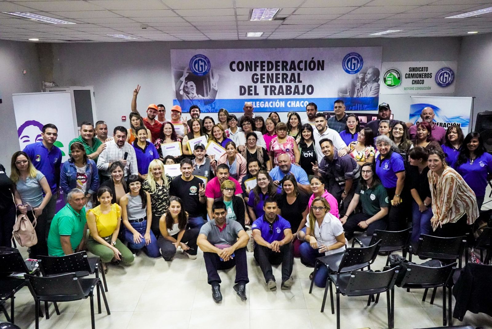 *(RE) PENSARNOS EN IGUALDAD: CONCLUYERON LOS TALLERES MICAELA DE CAPACITACIÓN DESTINADOS A TRABAJADORES SINDICALES DE LA CGT CHACO*